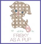 LW544 Gingham Pet Sayings