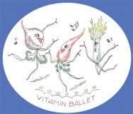 V656 Colorful Musical Motifs Vitamin Ball