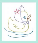KM2256 Darling Pet Duck Quilt