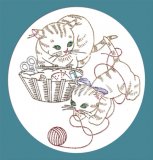 SP177 Kitten Duo Motifs