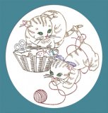 SP177 Kitten Duo Motifs