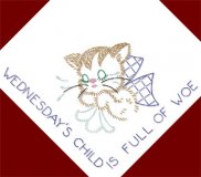 RL3318 Kitten DOW Monday's Child