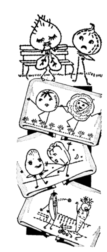AB7317 Crazy Animated Vegetables - Click Image to Close