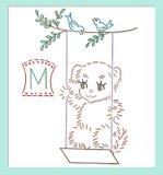RL3604 Puppy DOW Tea Towel