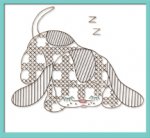 LW845 Laura Wheeler 845 Gingham Animals Plaid