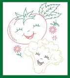 AB-7029 Happy Smiling Veggies