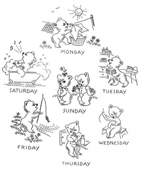 KMTB Busy Bears DOW Day Week - Click Image to Close