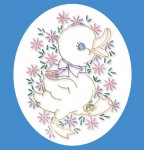 LW769-2 Floral Animal Quilt 2