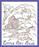 LW967XL Little Boy Blue & Little Bo Peep