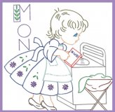 LW851 Sweet Lil Miss Helper DOW