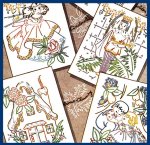 SK7363 Large Fairy Tale Cinderella Hansel Gretel Quilt SK7363 Large Fairy Tale Cinderella Hansel Gretel Quilt
