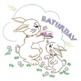 AB-7211 - 7 Designs Baby Bunny Helps DOW