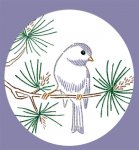 KM2915 Pretty Bird Motifs DOW Day of the Week