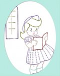 RL82 Cute Little Miss DOW