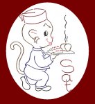 RL3593 Animated Monkey Day of the Week Tea Towel Design RL3593 Animated Monkey Day of the Week Tea Towel Design