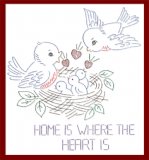 AB7140 Cherry BlueBirds Proverbs