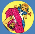 V157 Topsy & Eva Dolls Pattern