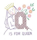 AB7157 Alphabet ABC Queen