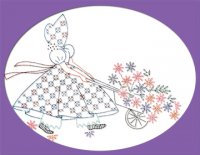 AB7364 Bonnet Garden Girls