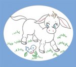 RL74 Stubborn Happy Donkey