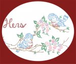 VPT2 Bluebirds Pillow Talk 2 Pillowcase