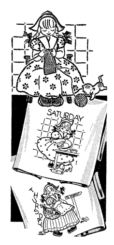 AB7101 Sweet Dutch Girl DOW - Click Image to Close