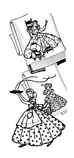 AB7235 Big Skirt Belles - Click Image to Close