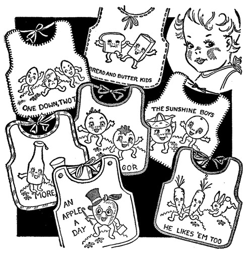 RL9546 Baby Bib Vim & Vigor - Click Image to Close