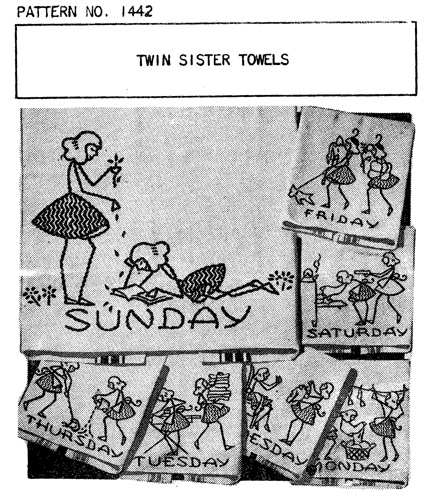 KM1442 Stick Twin Sisters DOW