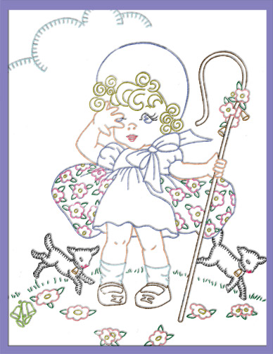 RL3628 Little Bo Peep & Other Designs