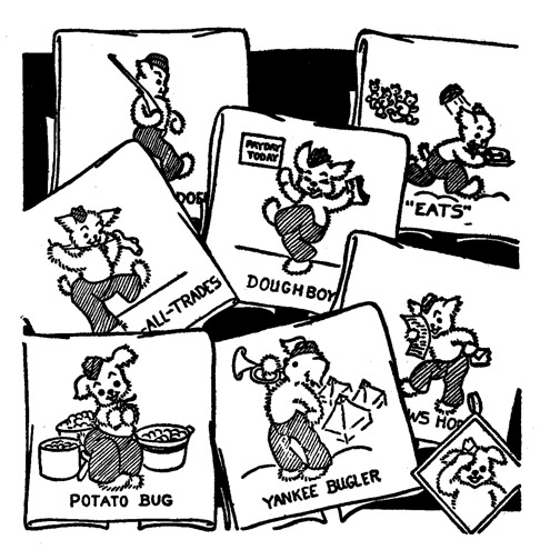 RL9489 Army Pup Doughboy WWII